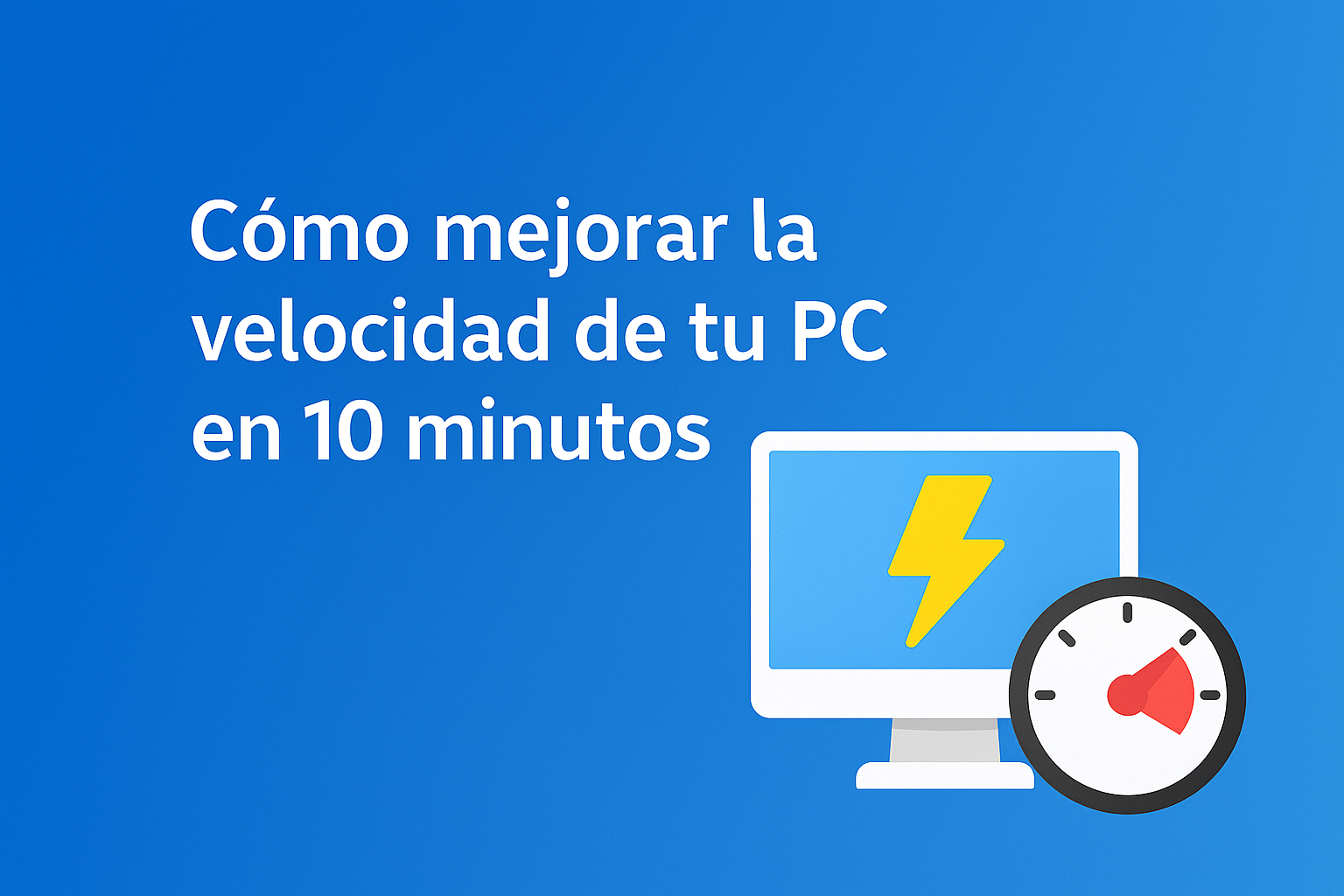 Mejora la Velocidad de tu Computadora