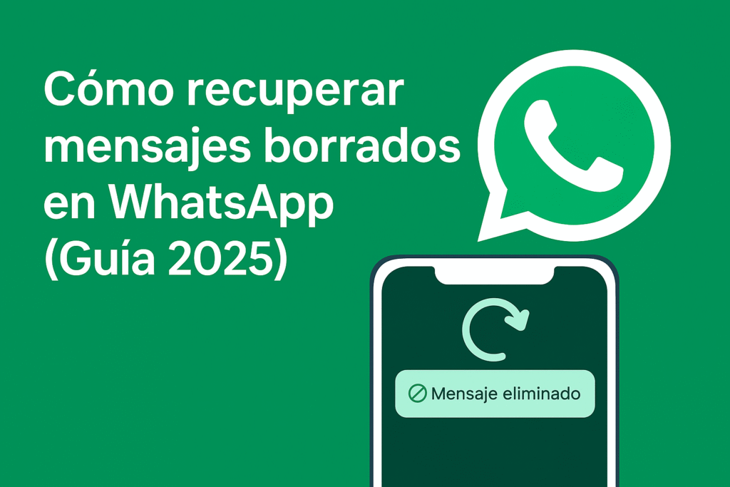 recuperar mensajes borrados en WhatsApp