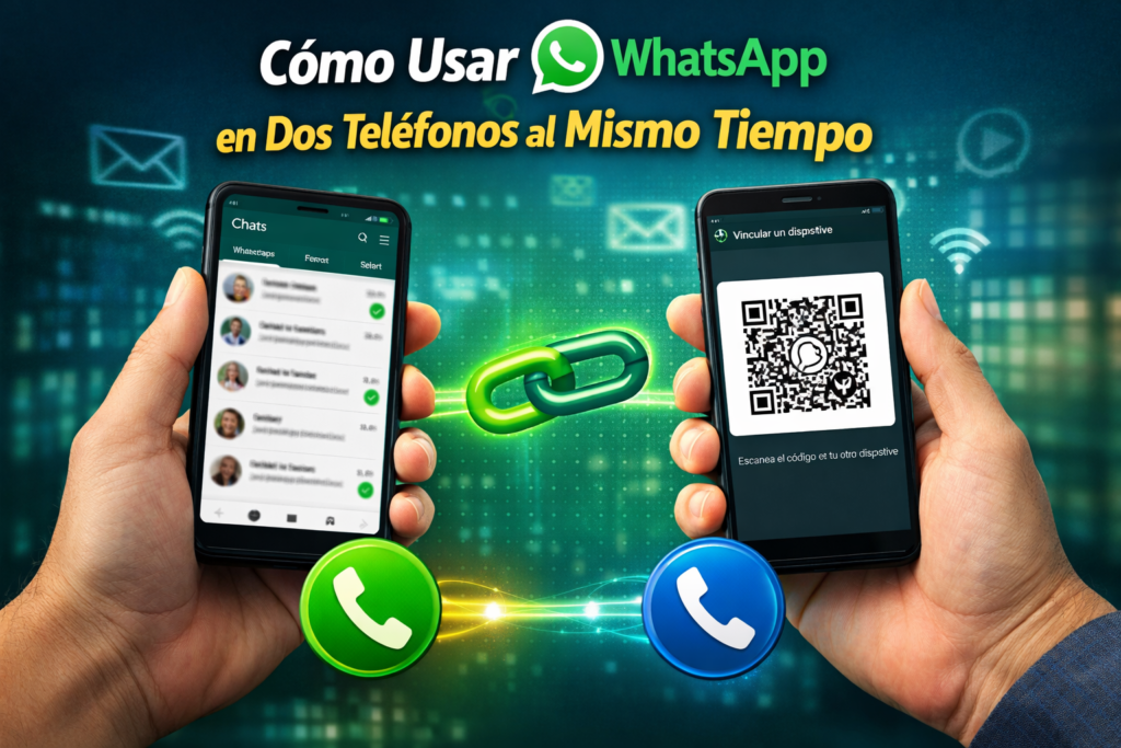 Cómo usar WhatsApp en dos teléfonos